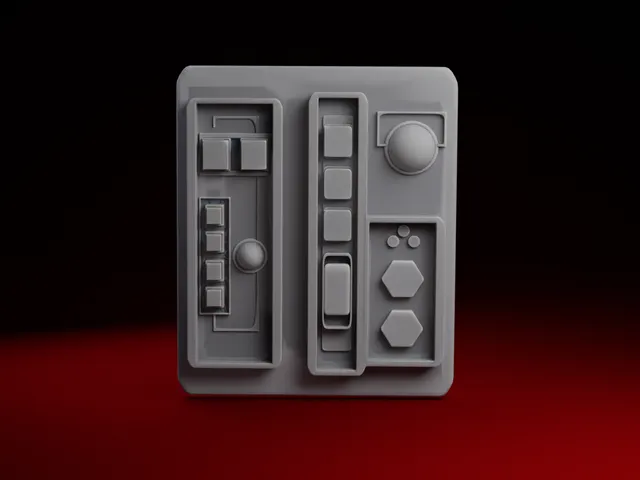 Star Wars Data Panel and Light Switch Plate