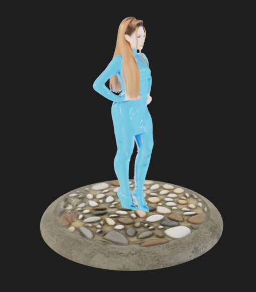 Shakira - Realistic 3D Pop Star Diorama — thumbnail 4
