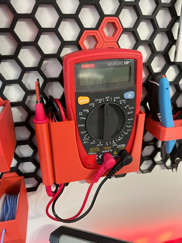 HSW Multimeter Mount - Side Storage & HSW Pegs by bodgerator | Download ...