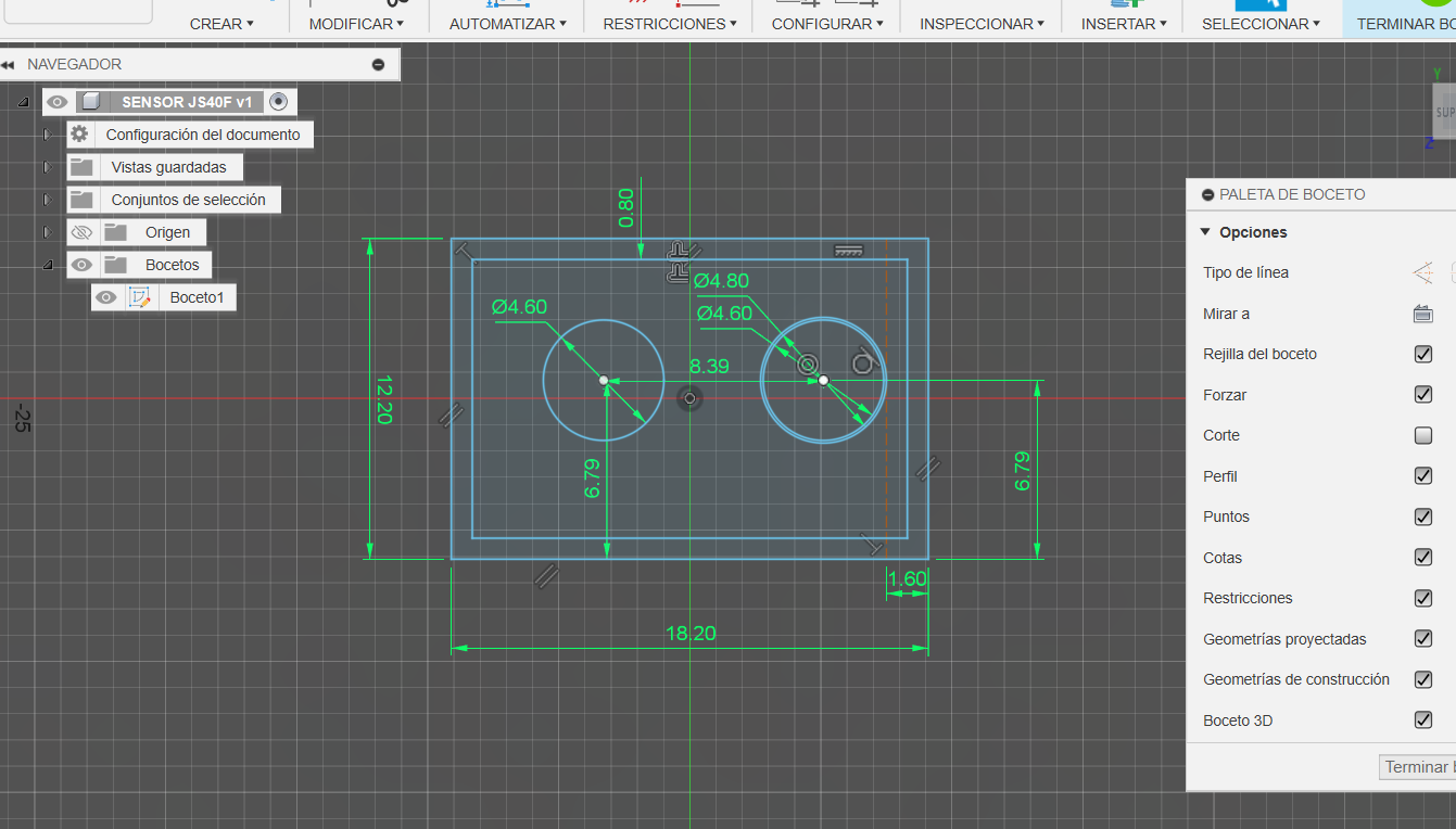 JS40F Sensor — miniatura 4