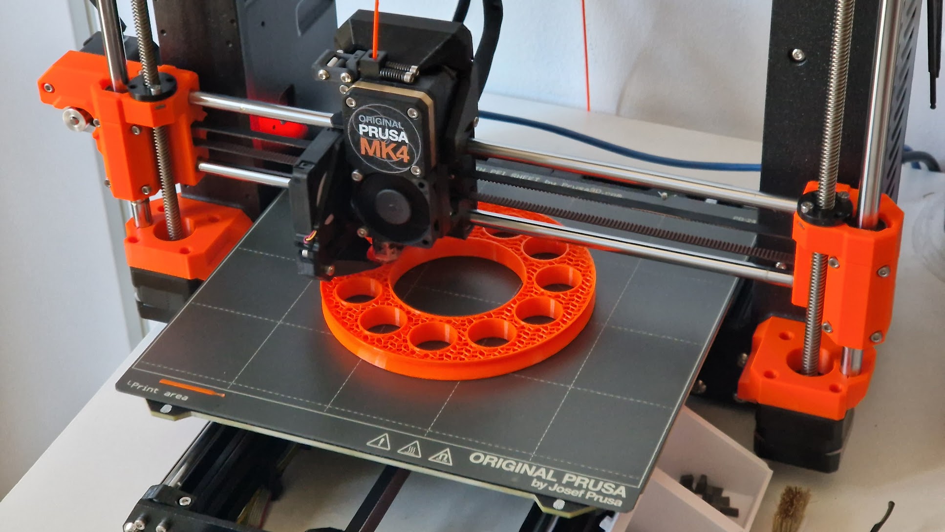 Prusa i3 MK4 back filament wheel by Dreadnought | Download free STL ...