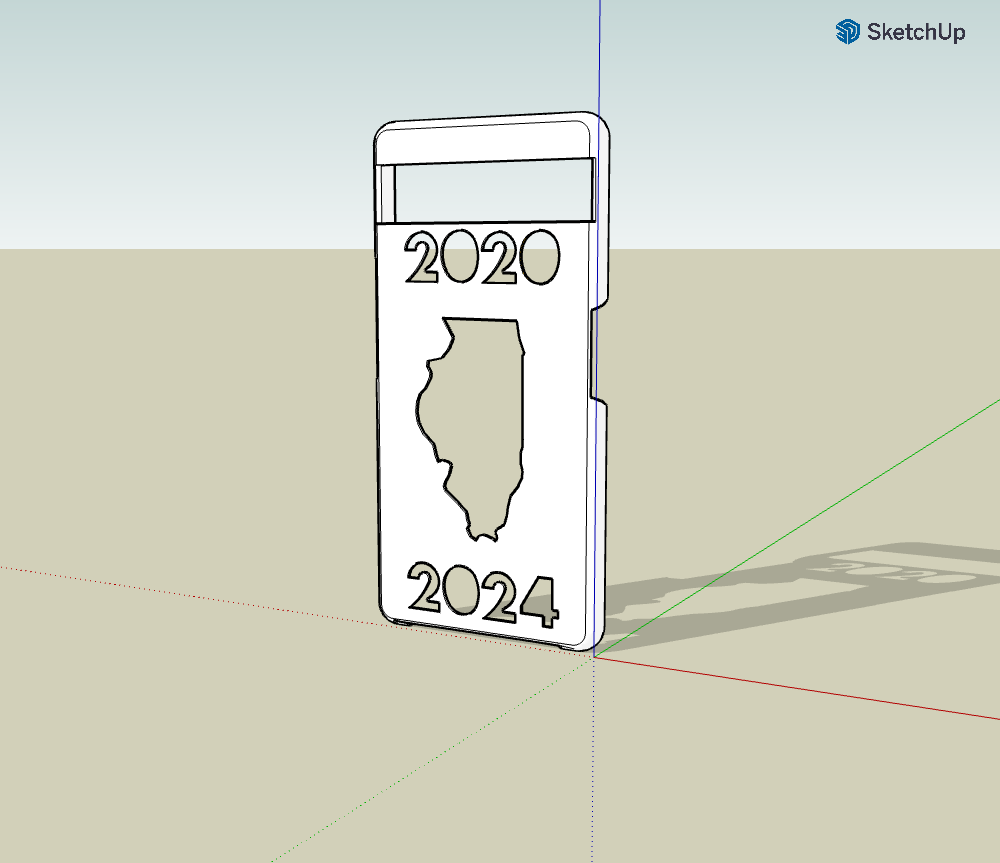 2020-2024 Google Pixel 6A Illinois Phone Case