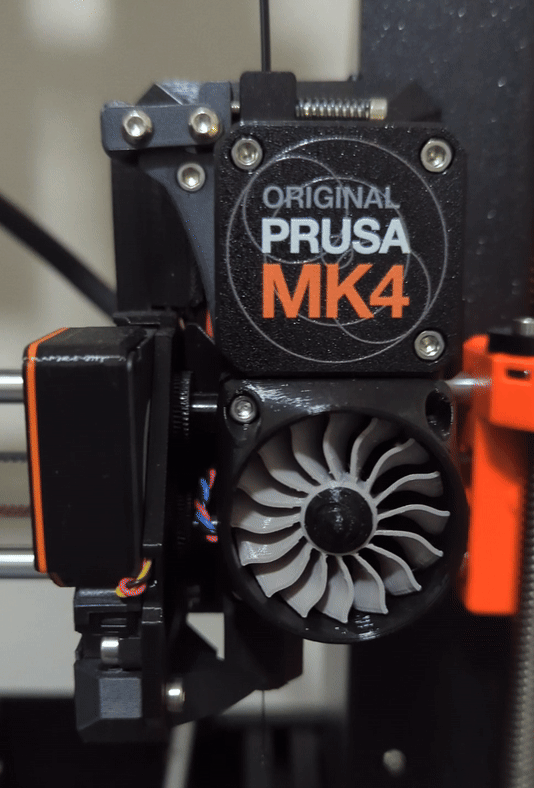 Two stage-ish Jet engine MK4 hotend intake