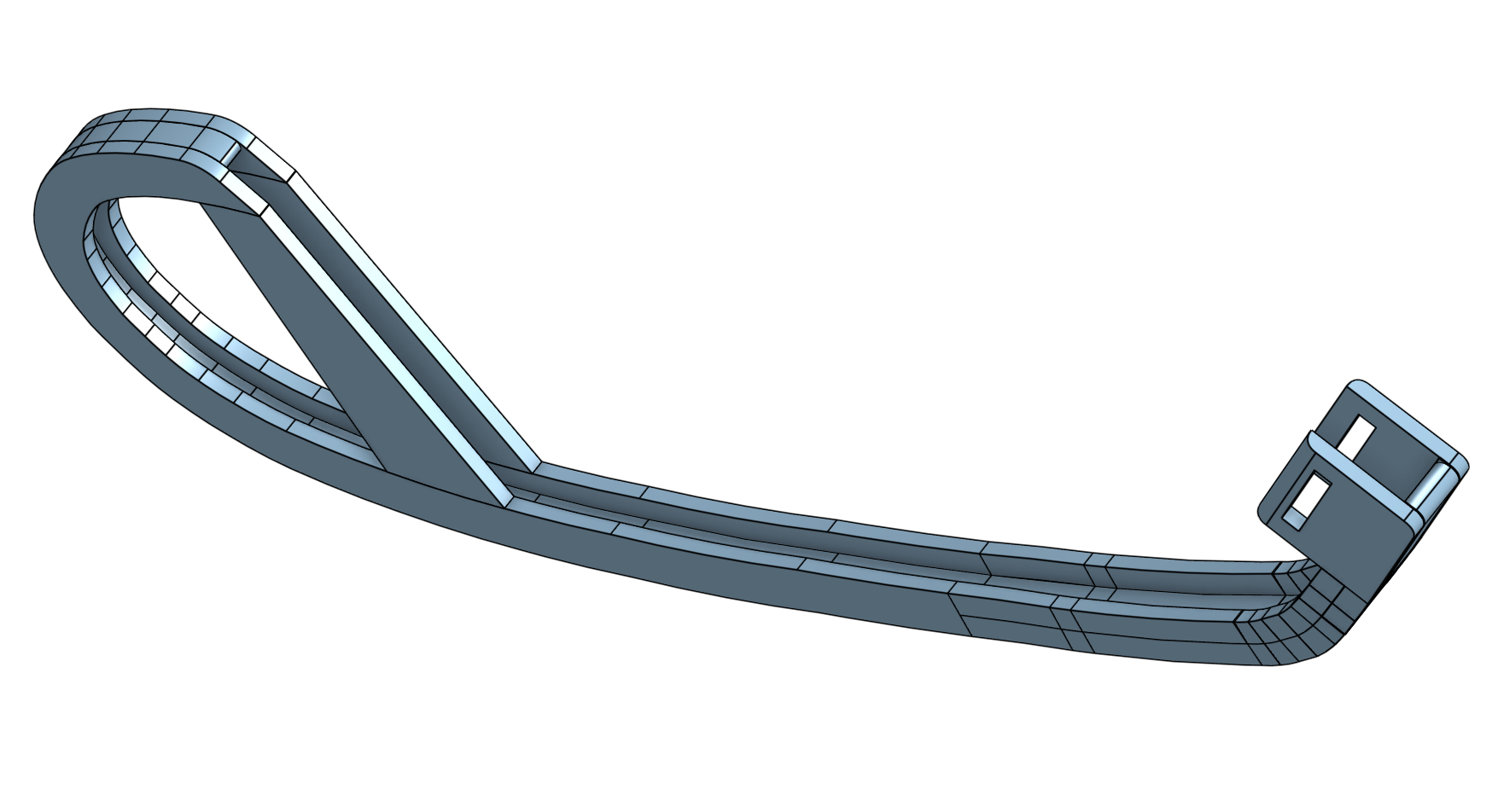 Street/Roller Hockey Stick Blade Protector by Ariel Warsh Download free STL model