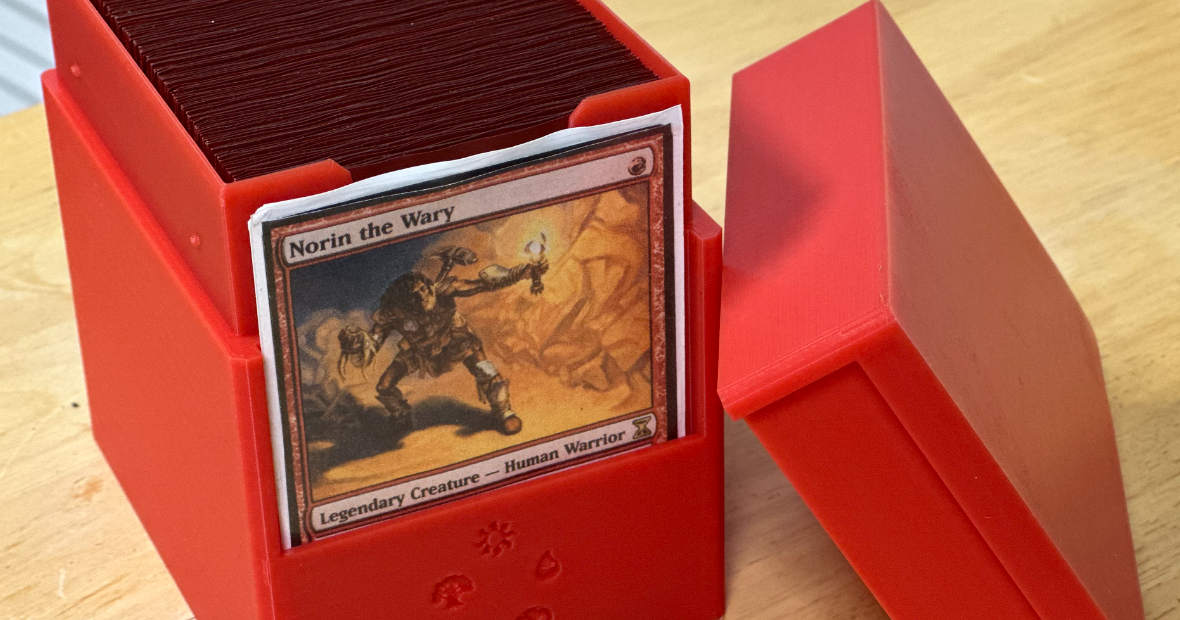 MTG Commander (EDH) Extended Deck Box by badhex Download free STL