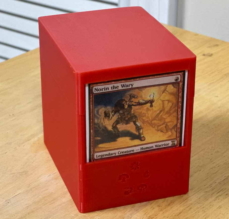 MTG Commander (EDH) Extended Deck Box by badhex Download free STL