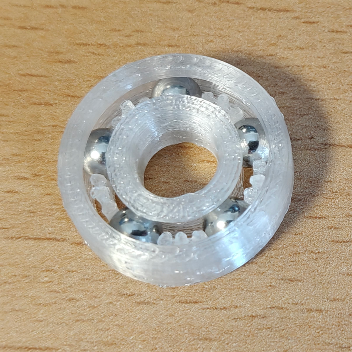 Deep Groove Ball Bearing (parametric CAD)