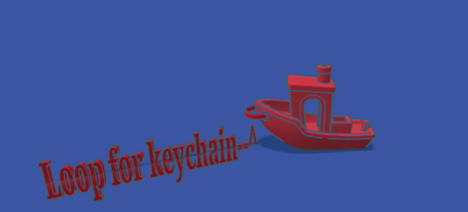 Benchy keychain :)