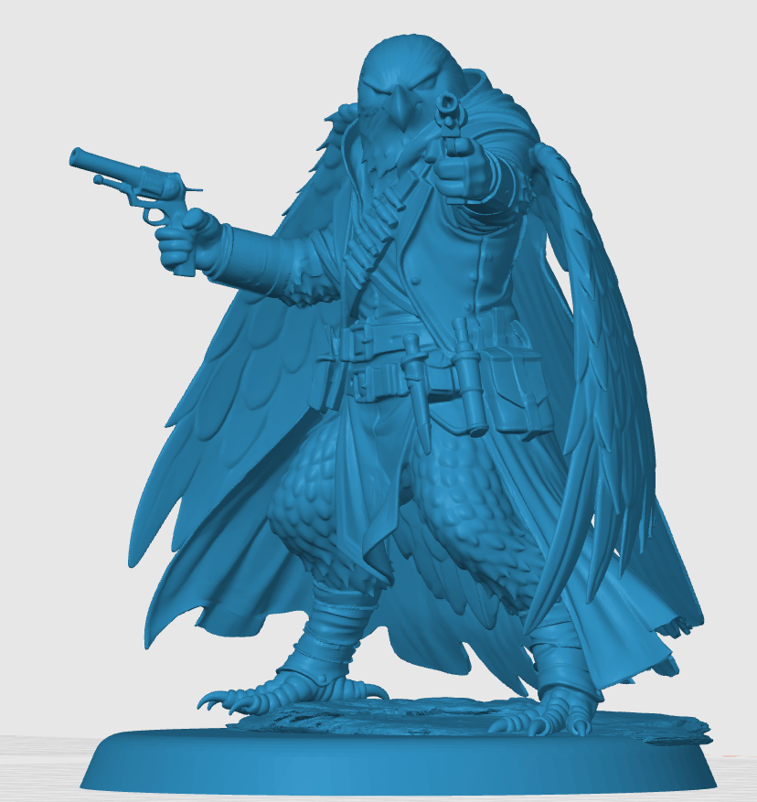 Aarakocra Gunslinger — miniatura 4