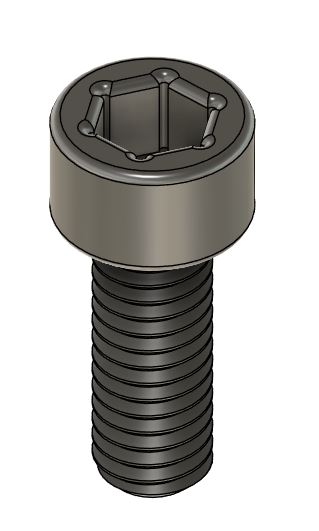 M6-screws (ISO 4762)