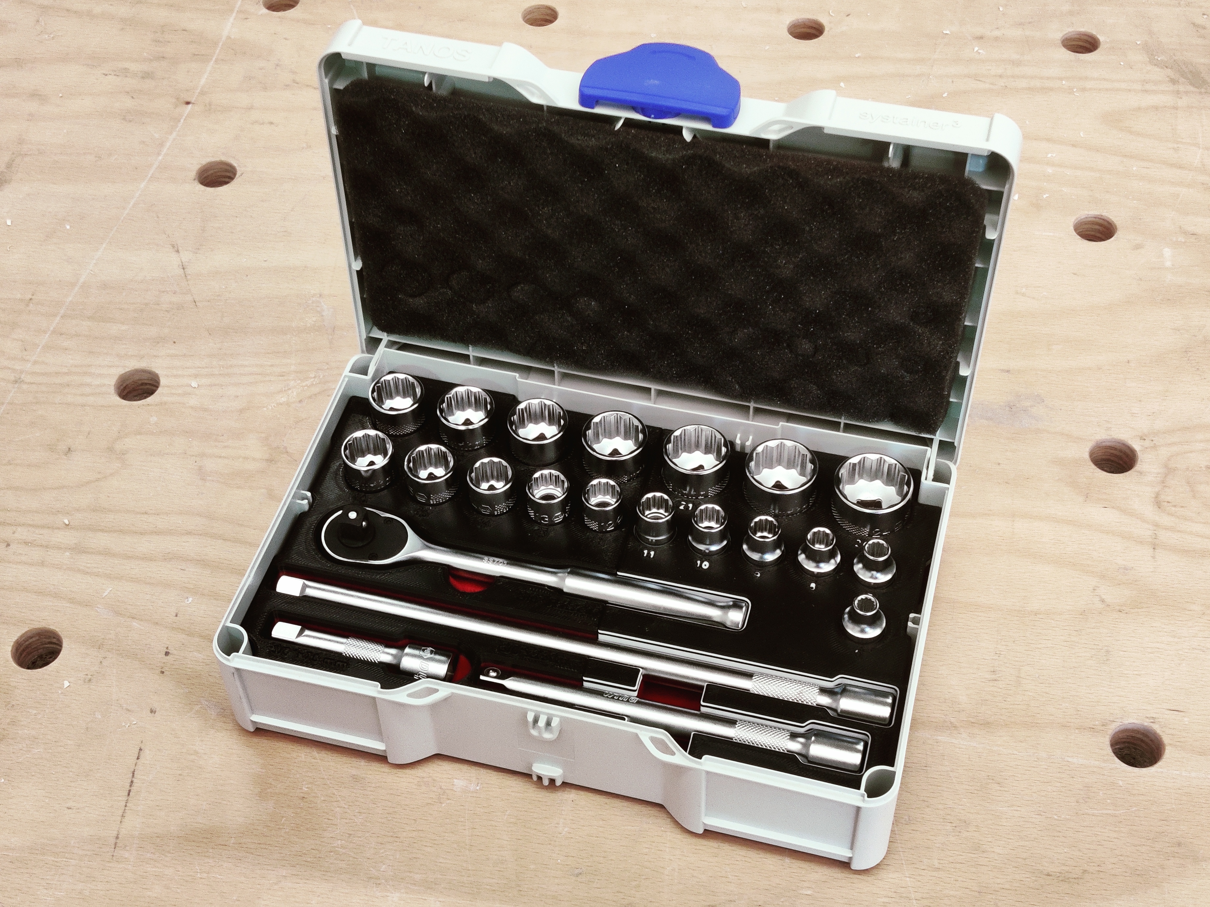 Systainer S Inlay Wiha Ratchet 3/8 Drive