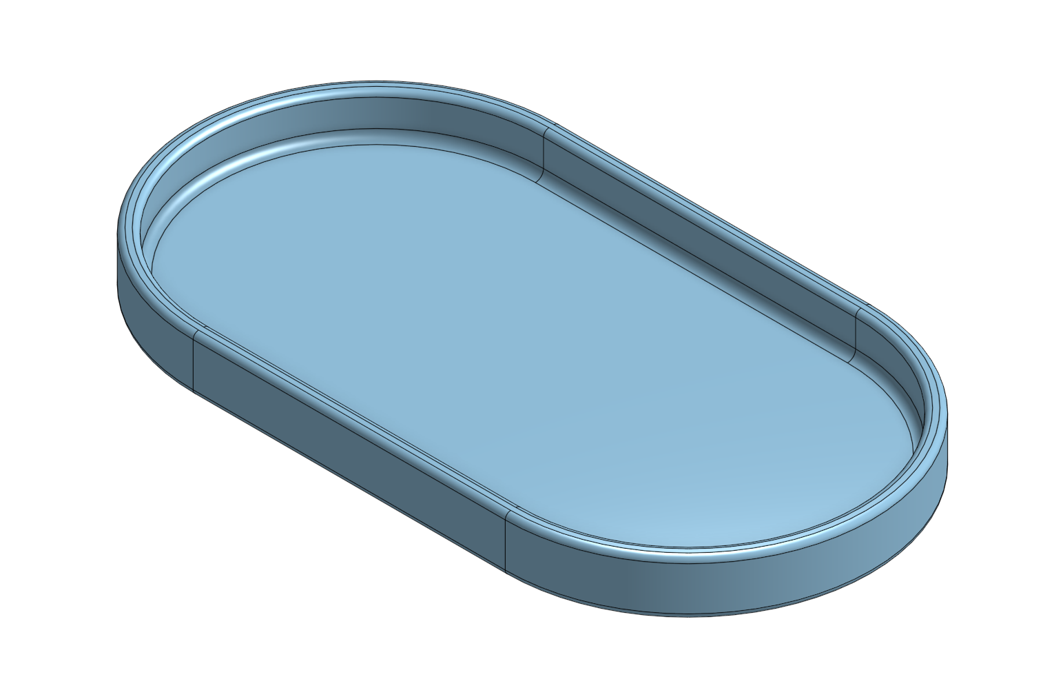 Bathroom Counter Tray by Aang42a | Download free STL model | Printables.com