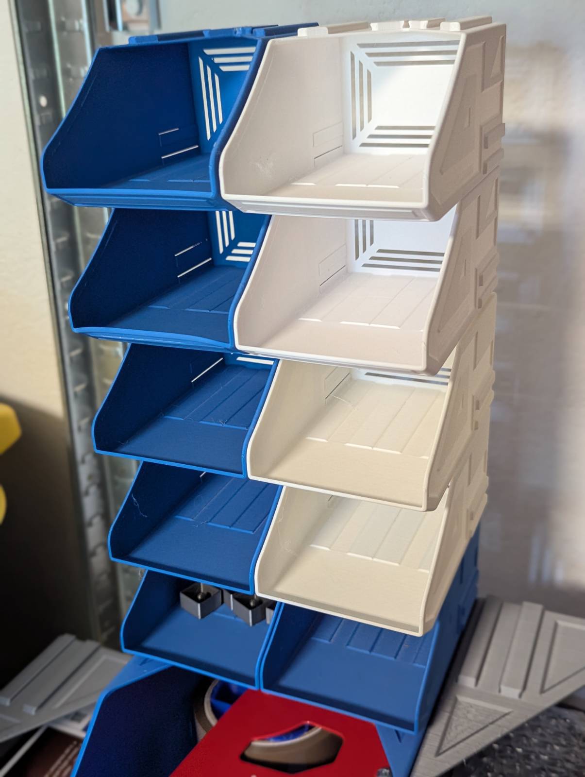 Miniatura 6 do modelo 3D Stackable Interlocking Bins