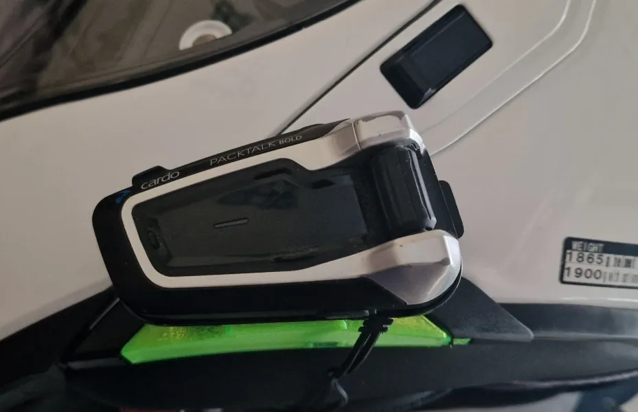 Cardo Packtalk Bold mount for Shoei Neotec GT-Air