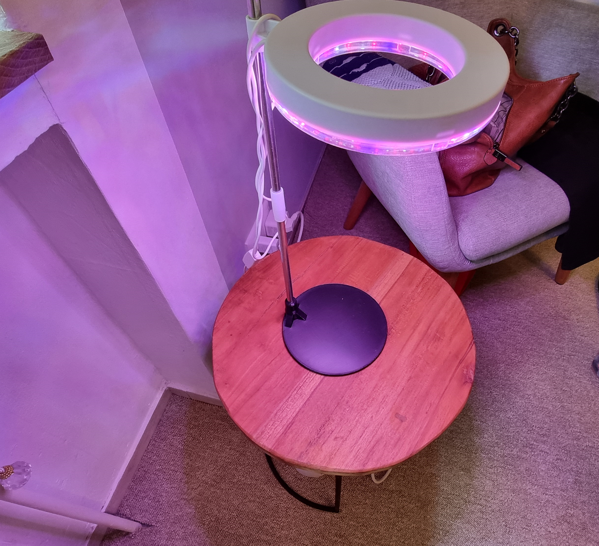 LED Ring Ständer/ pflanzenständer