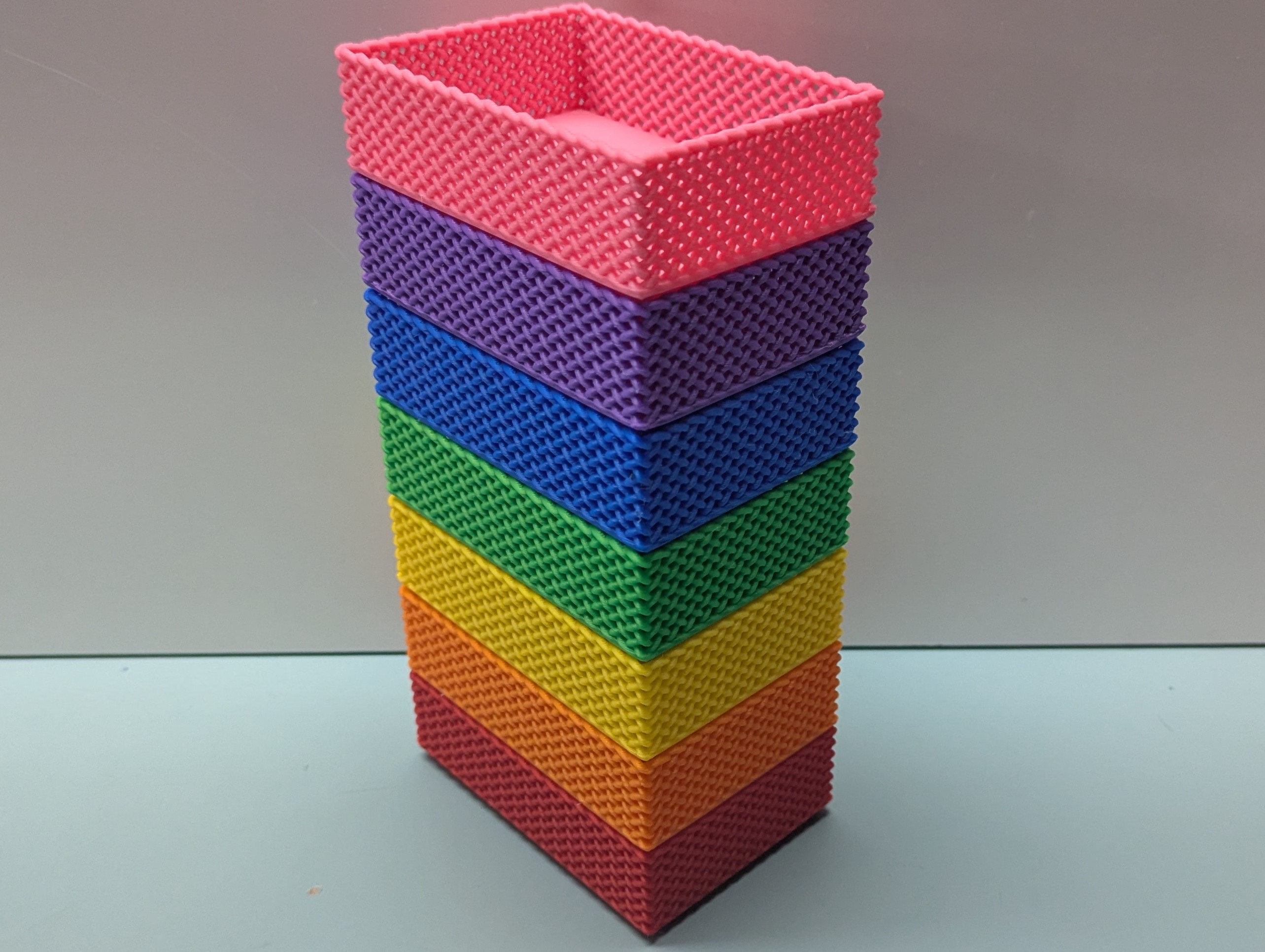 Miniatura 4 do modelo 3D Stackable Baskets