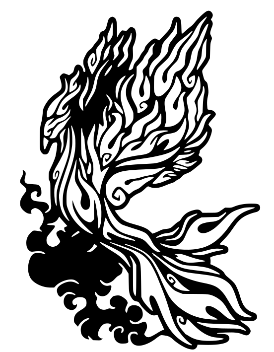 Decoration Phoenix Wall Art