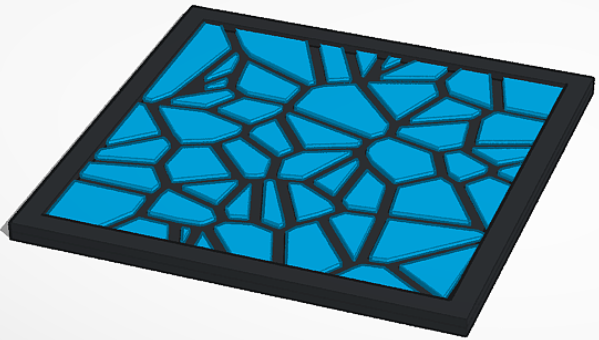 Abstract Coaster