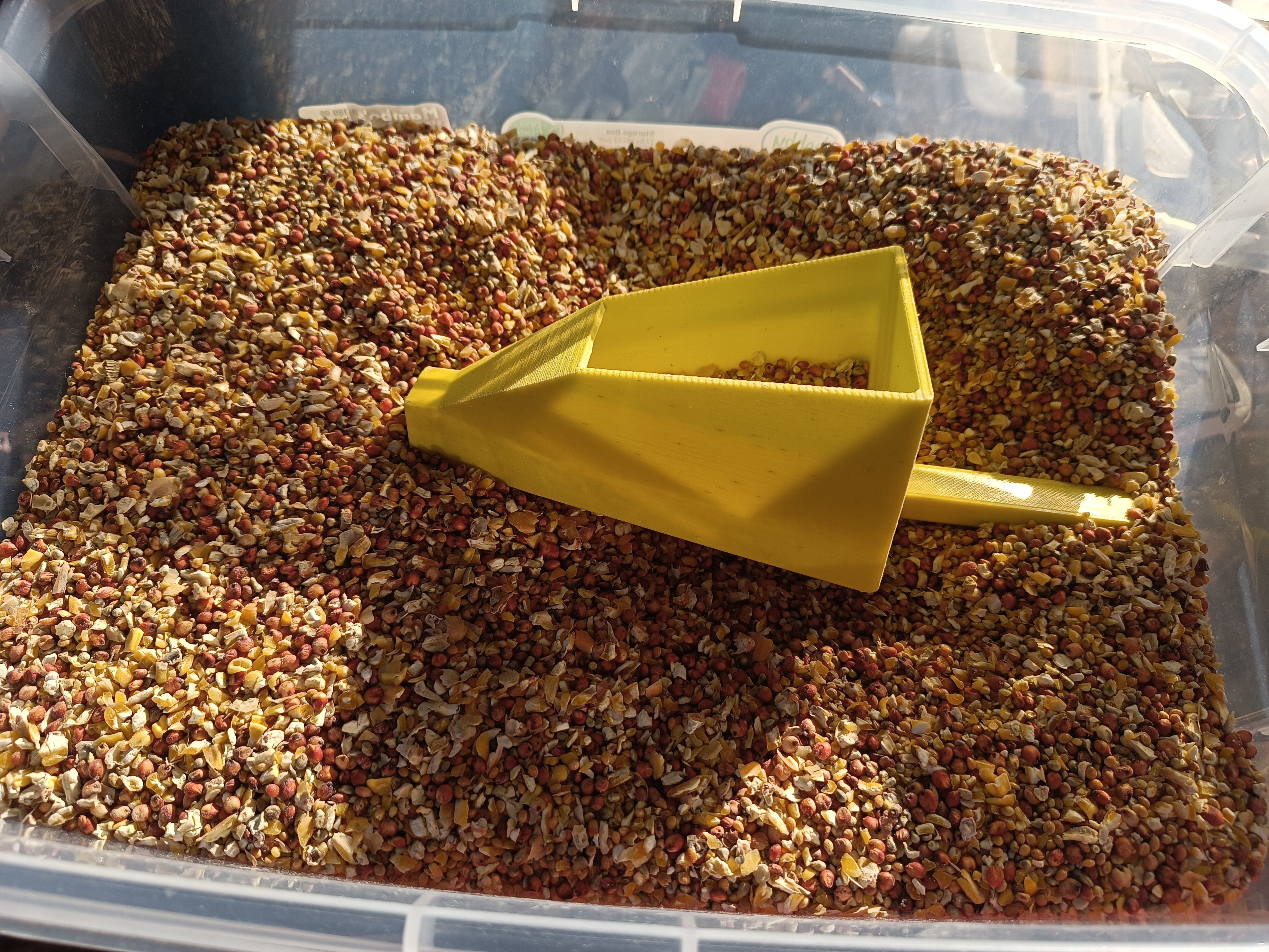 Funnel Scoop for Bird Feeder (Now with Version 2)