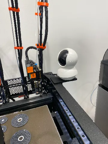 Tapo TP200 TP210 camera mount for prusa XL (lasercut 5mm + stl)