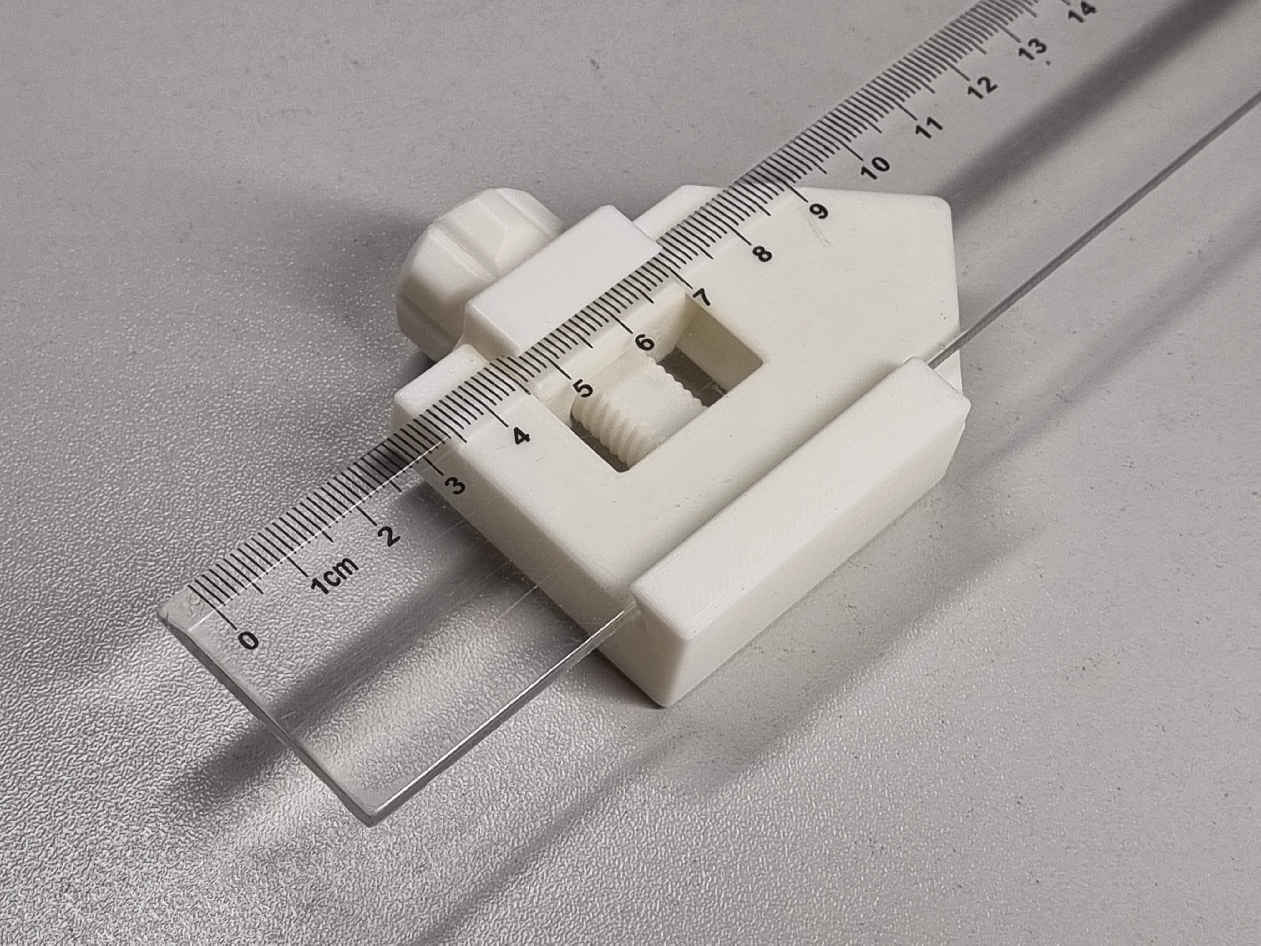 Adjustable Ruler Positioning Block