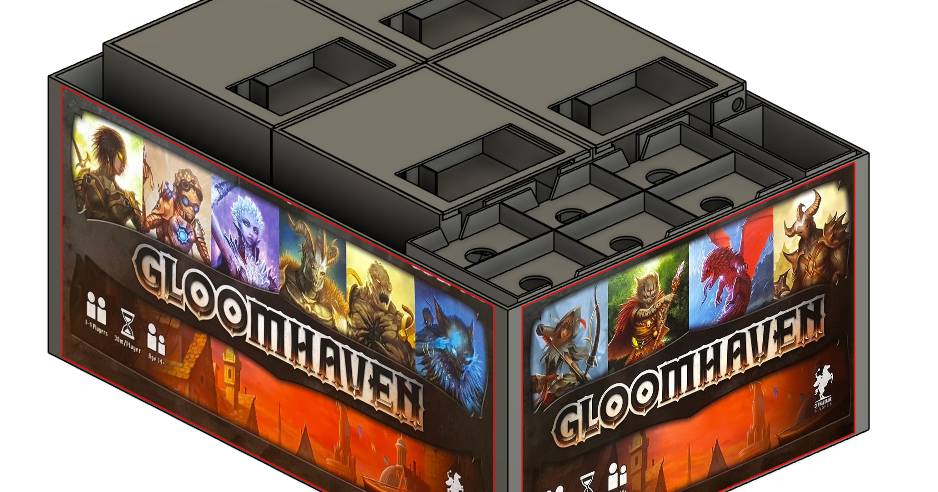 Gloomhaven Storage Insert by Bwachtel | Download free STL model ...