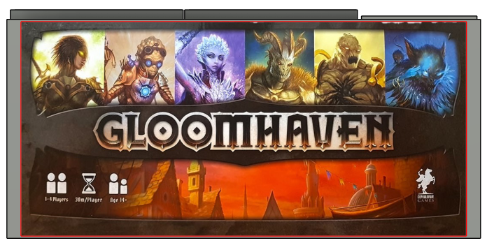Miniatura 2 do modelo 3D Gloomhaven Storage Insert