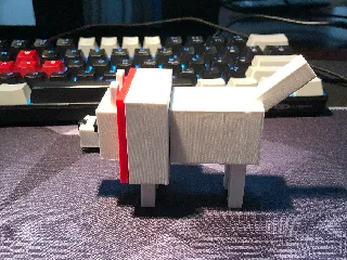 Minecraft dog by Boscoe | Download free STL model | Printables.com