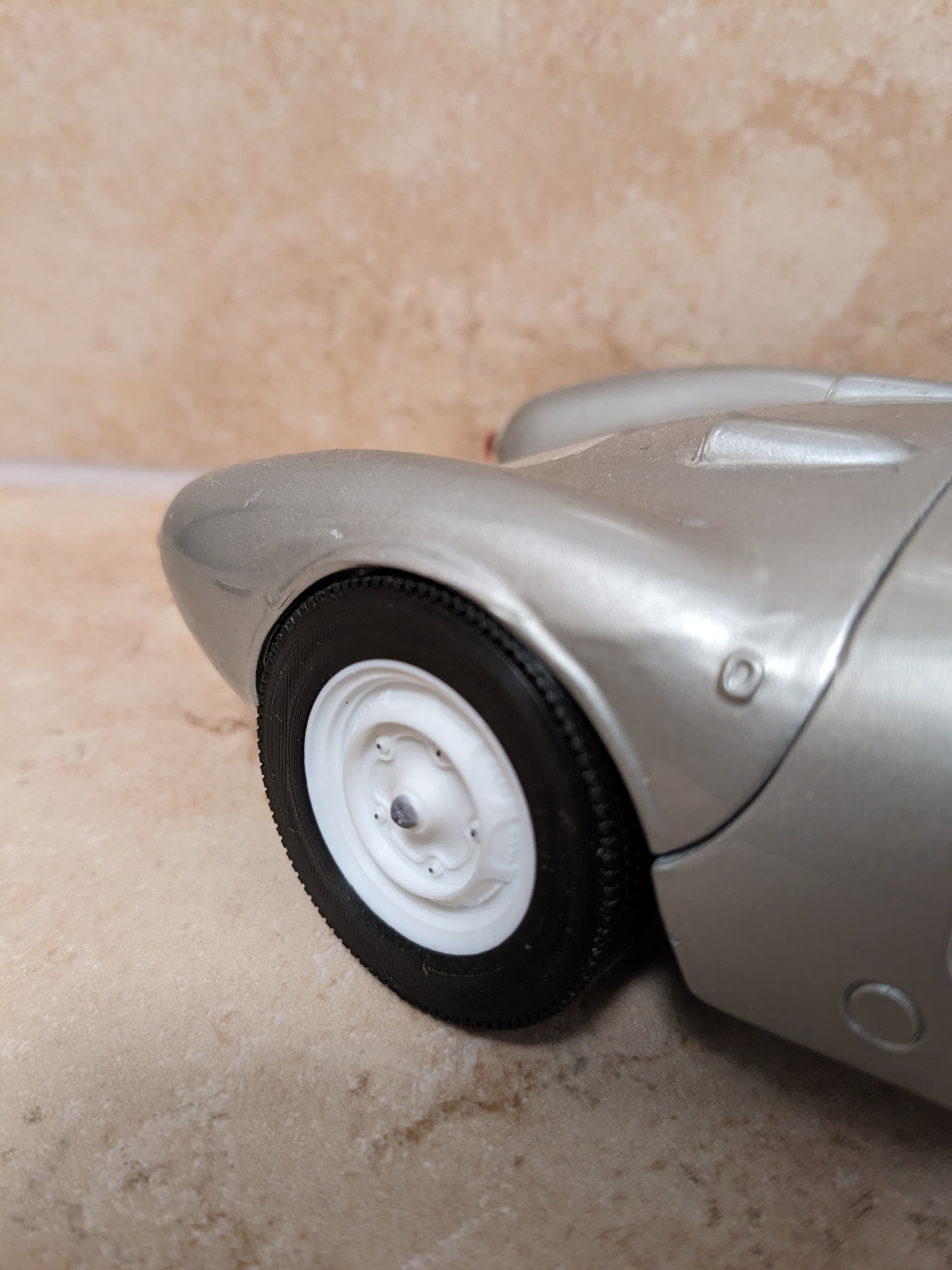 Porsche 550 Spyder Toy Car Wheel