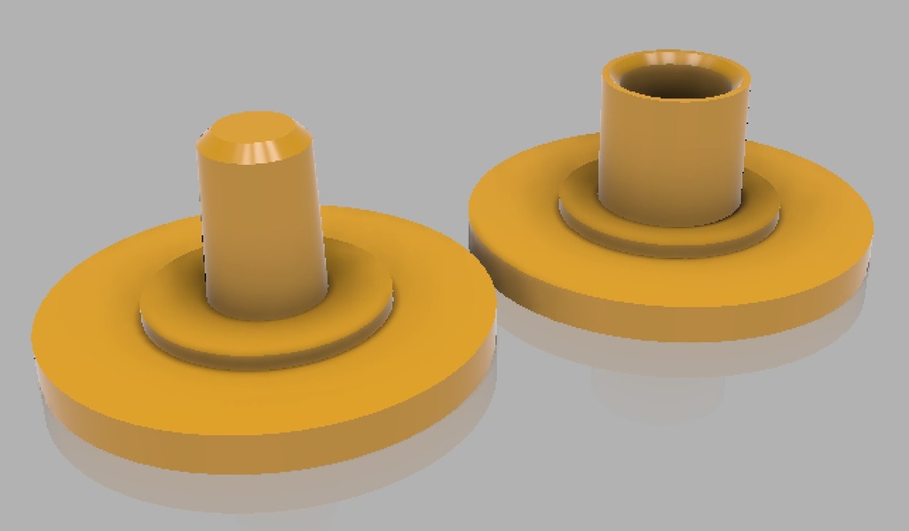 608 Bearing caps for Fidget Spinner 