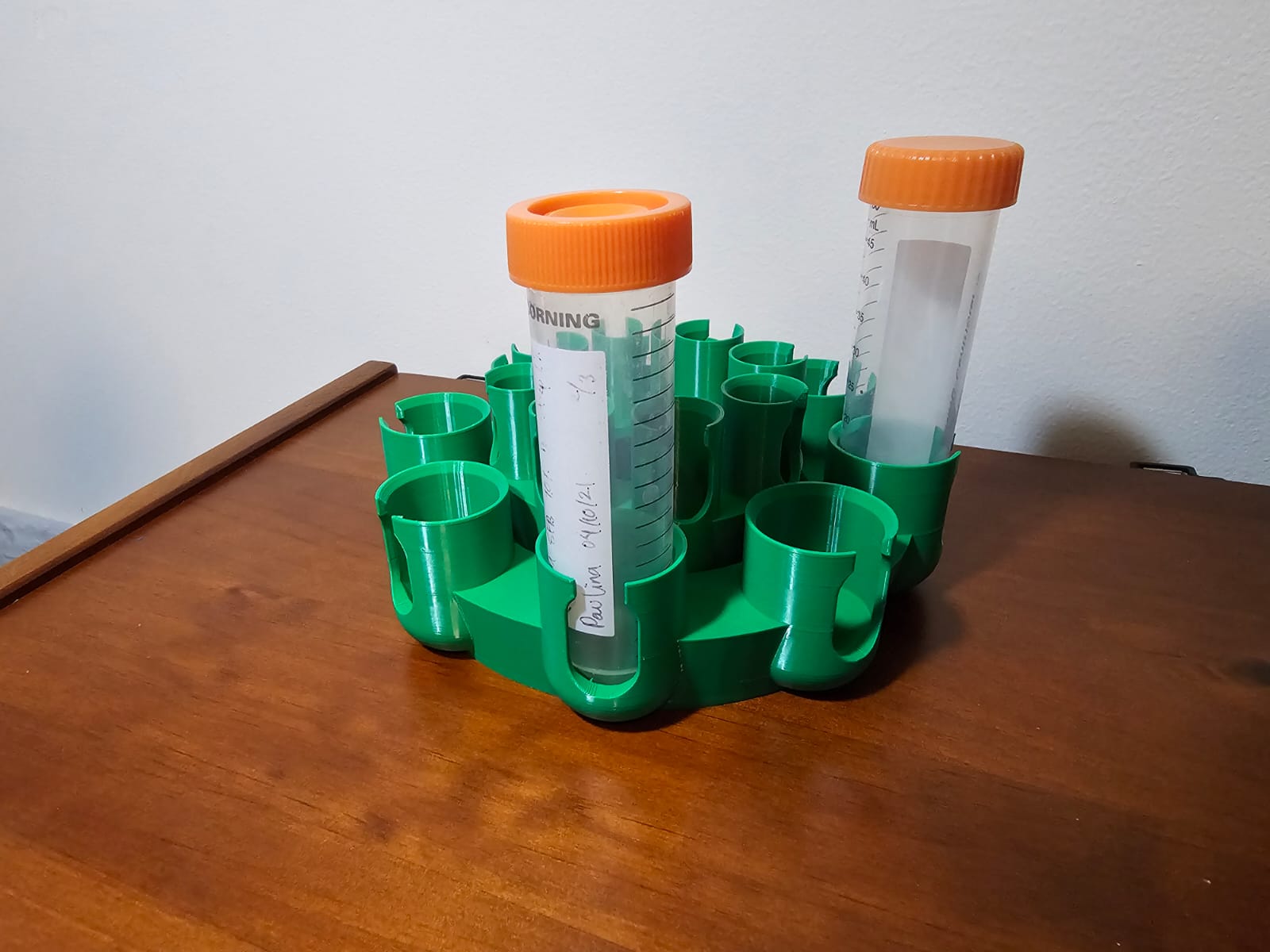 Conical tube spinner rack by MolecularLevel | Download free STL model ...