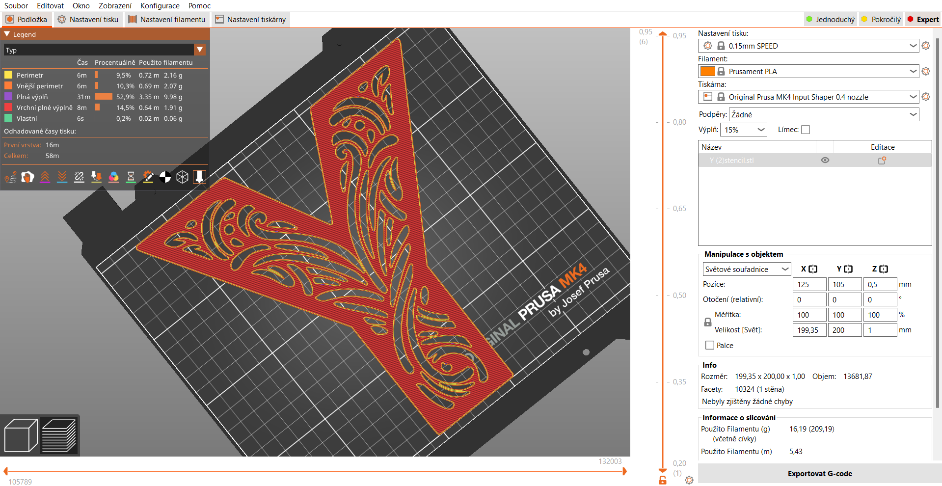 Stencil: letter Y (version 1) by Nina Máčová | Download free STL model ...