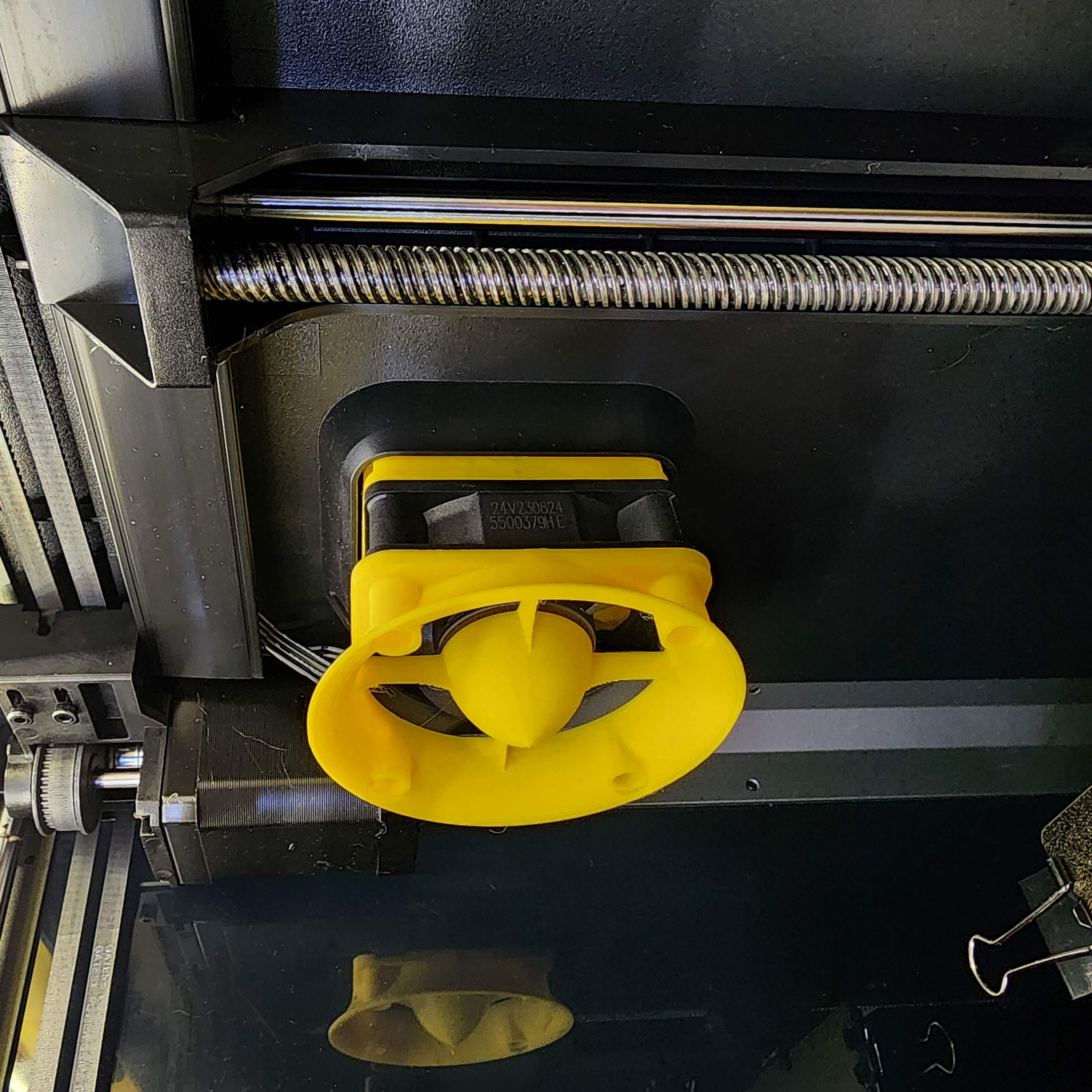 Creality K1 Rear Fan Static Pressure Booster
