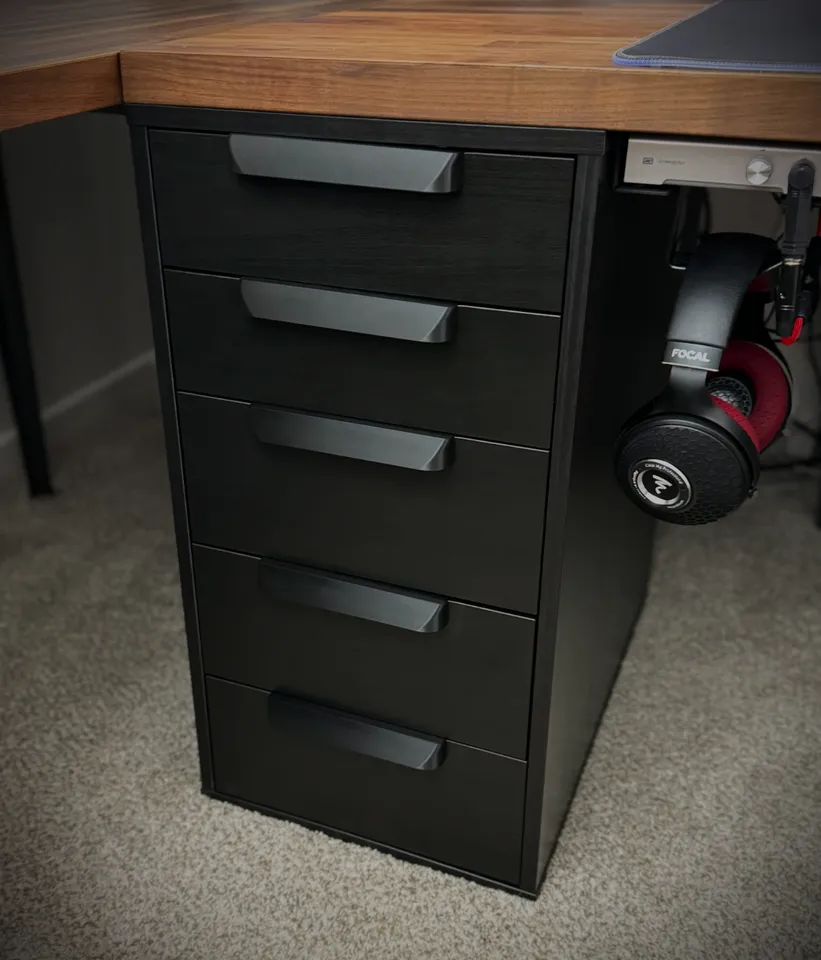 IKEA Alex Snap-Fit Handle by theshiftybadger | Download free STL