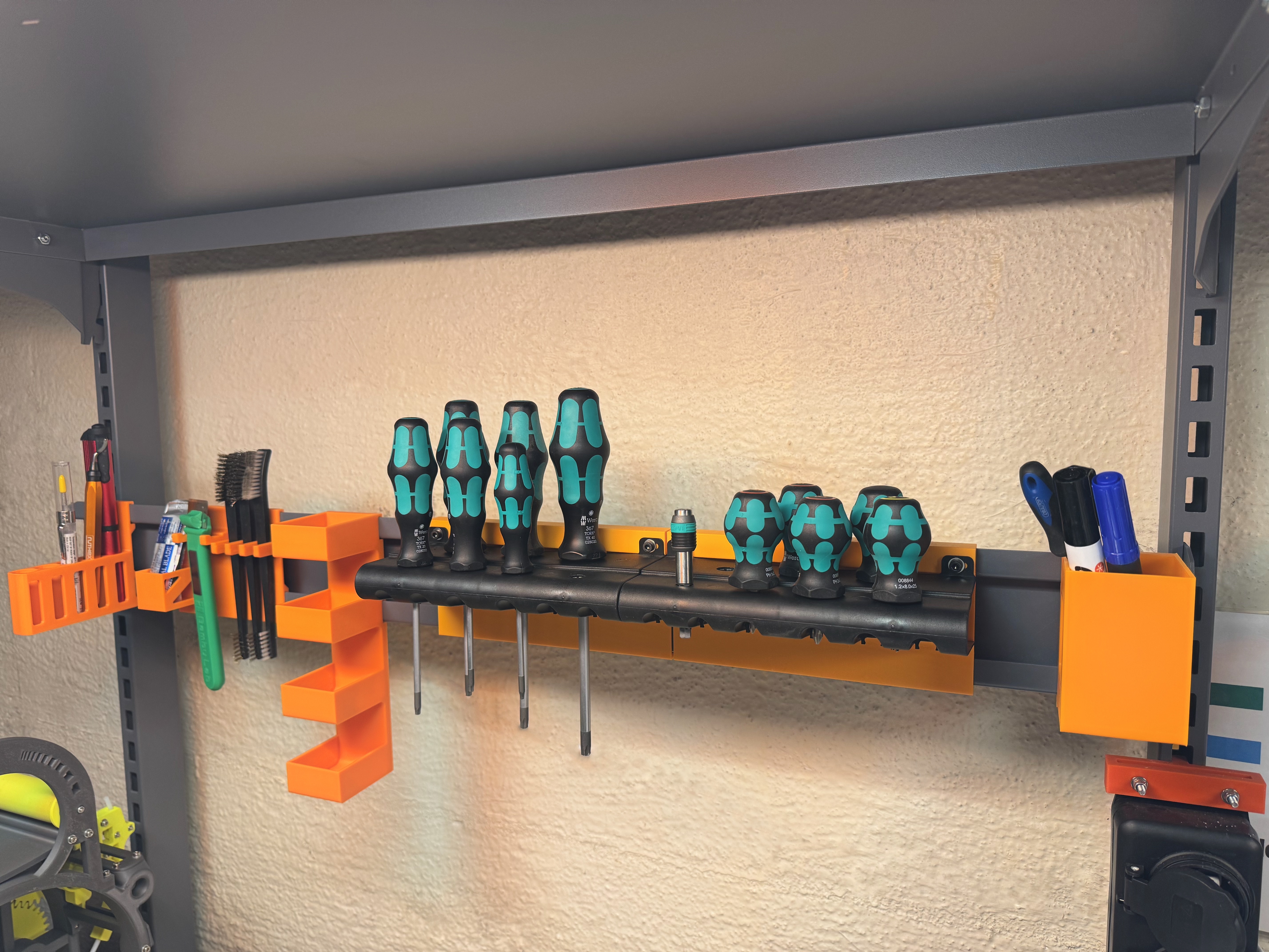 Accessory Secure Mounts Compatible With WFI Workbench Suspension Rail
