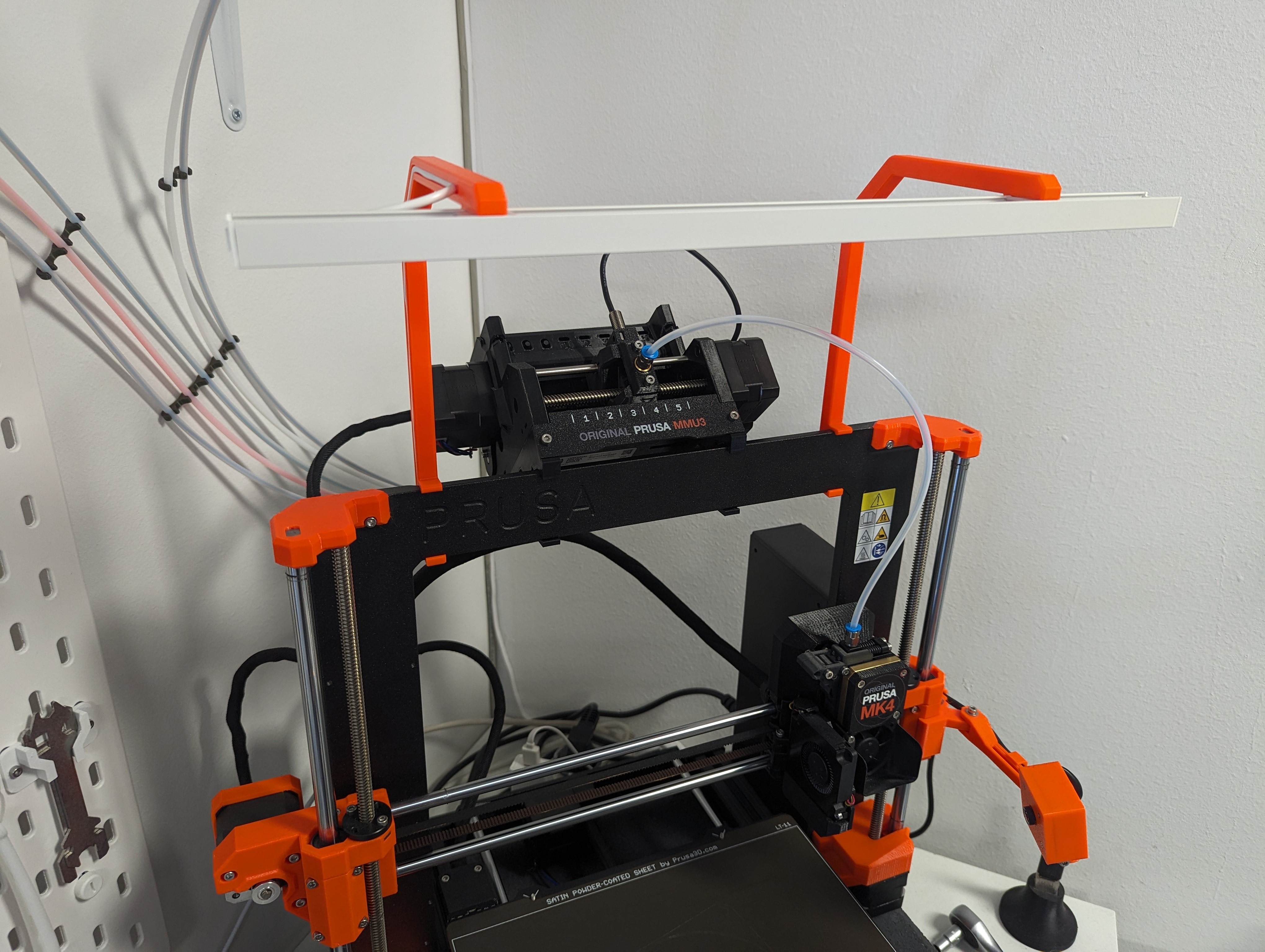 Prusa MK4 MMU3 IKEA MITTLED Light Bar