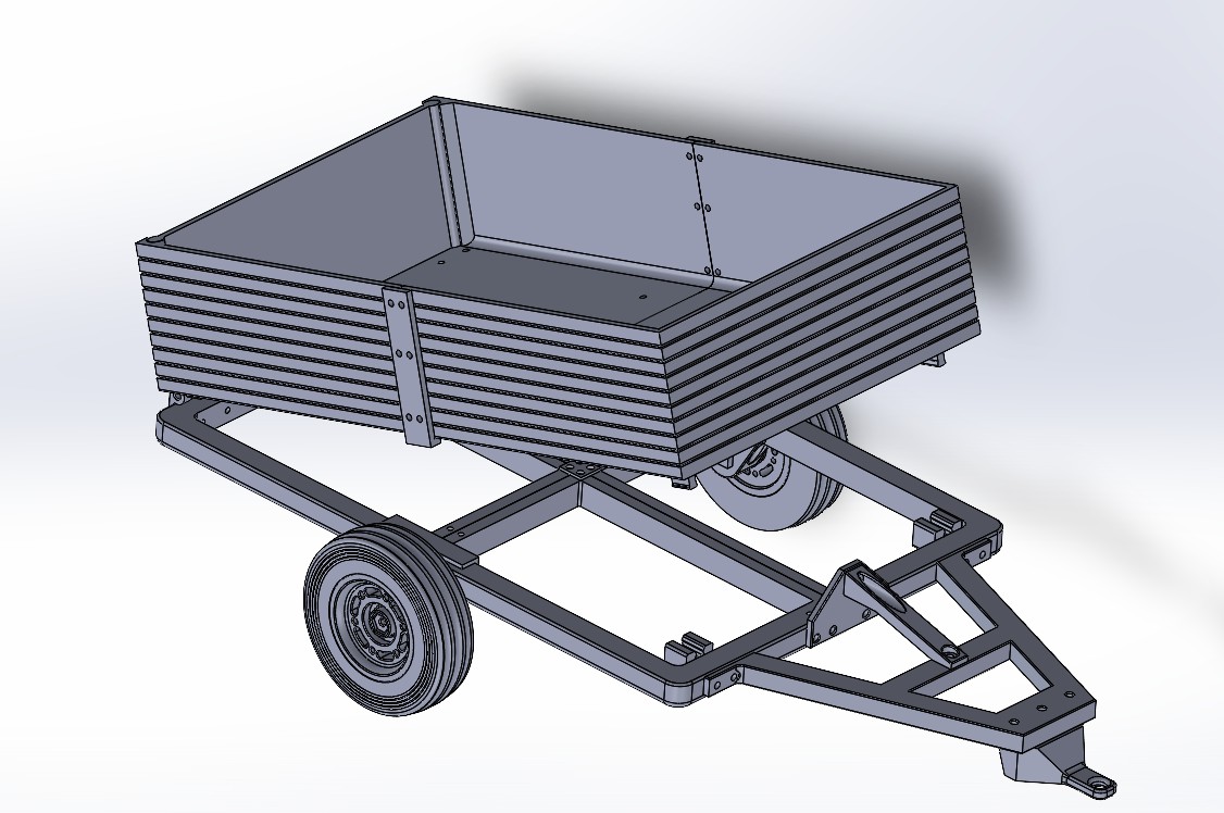 OpenRC tractor XL trailer — miniatura 2