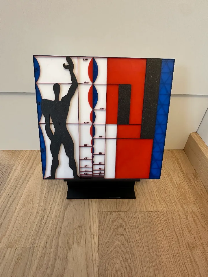 Le Corbusier Modulor by DegedSulivan | Download free STL