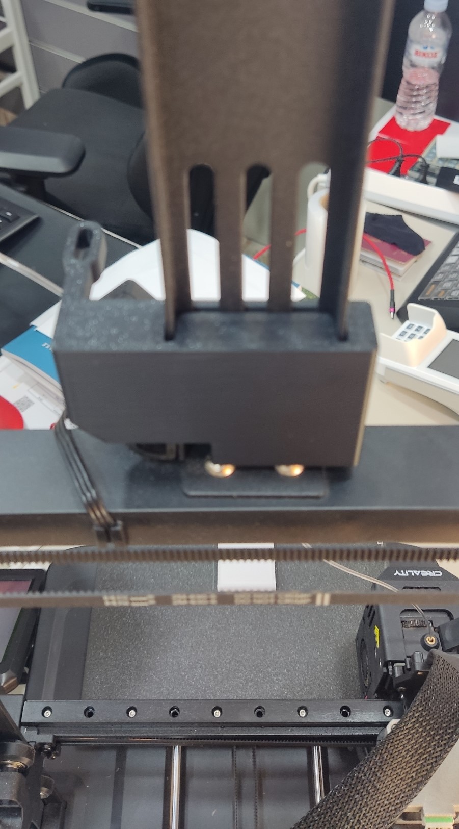 how to put filament in ender 3 v3 ke