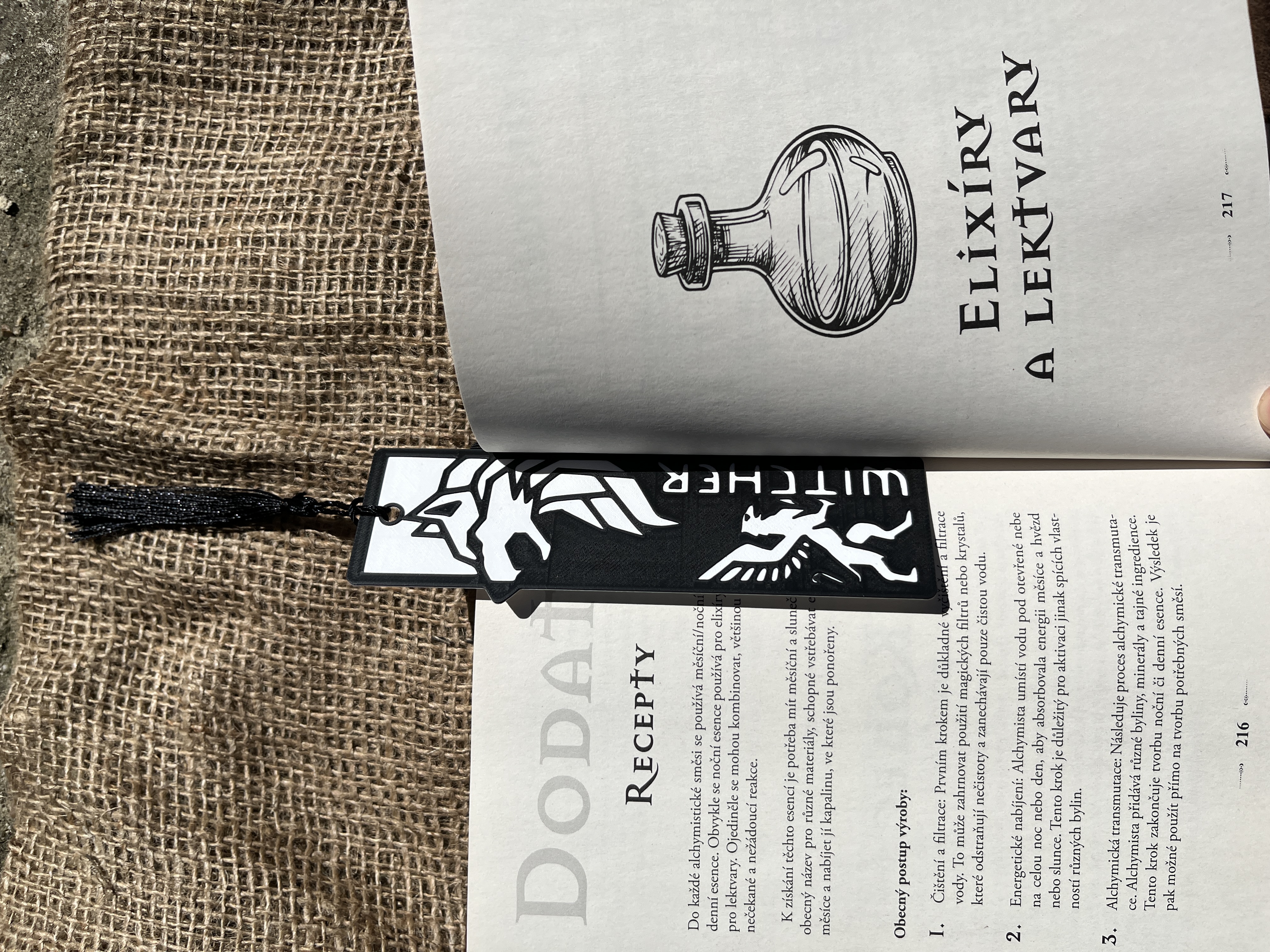 The Witcher - Wolf and Griffin bookmark