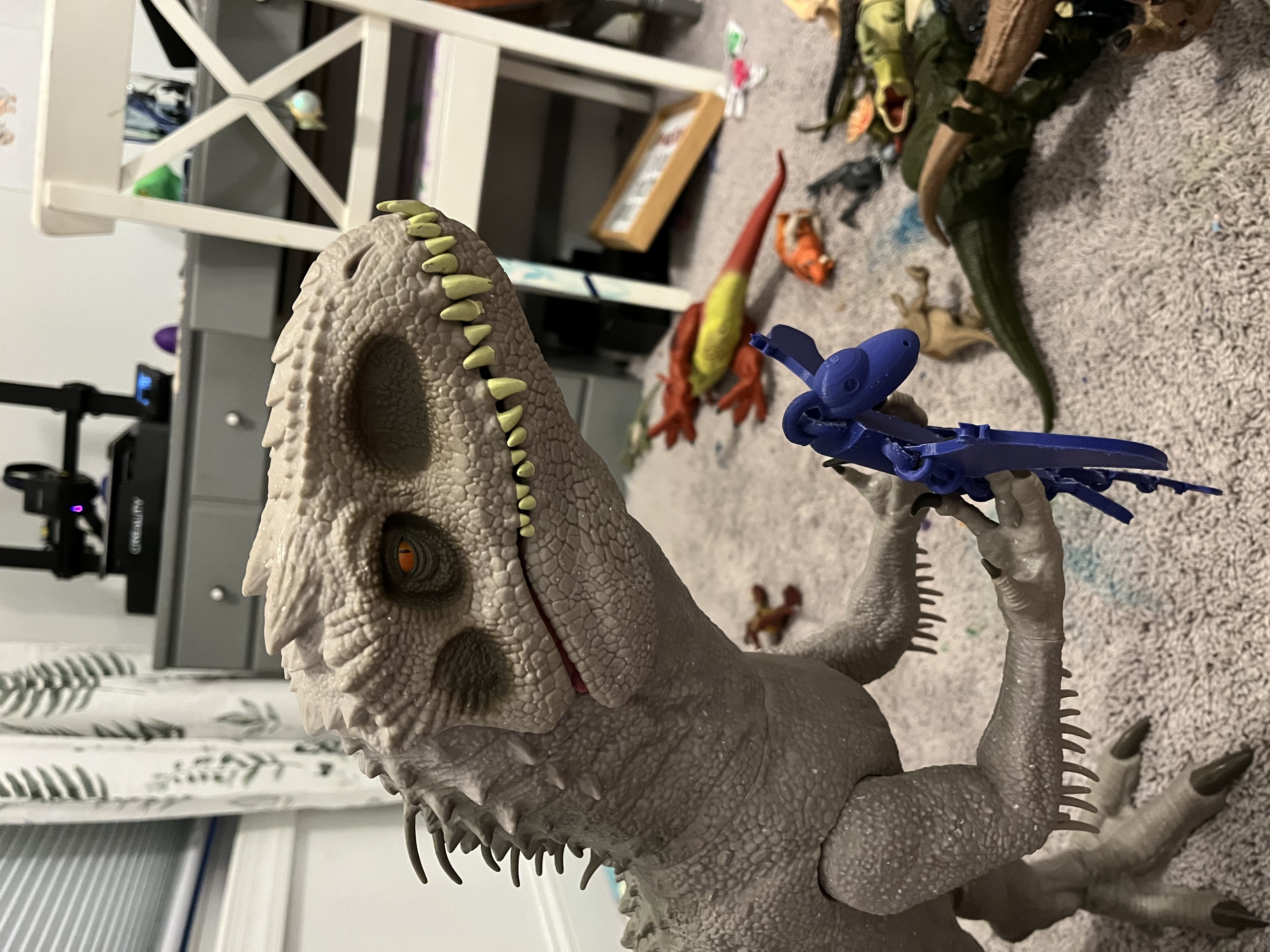 Miniatura 9 do modelo 3D Articulated Dimorphodon