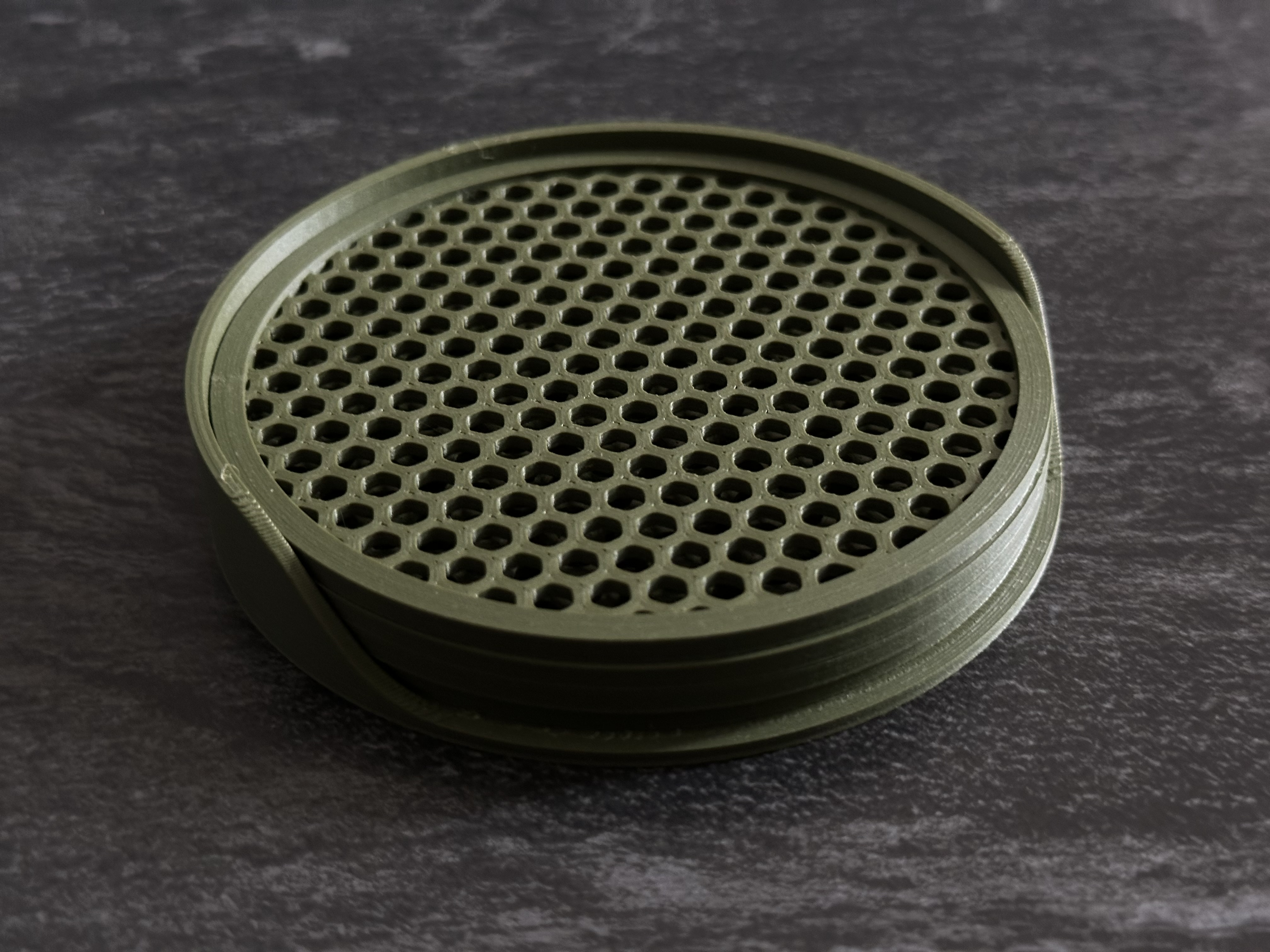 Honeycomb Coasters / Untersetzer