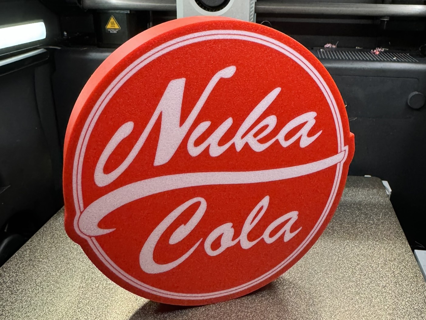 Nuka Cola logo lightbox by NeighborGeek | Download free STL model ...