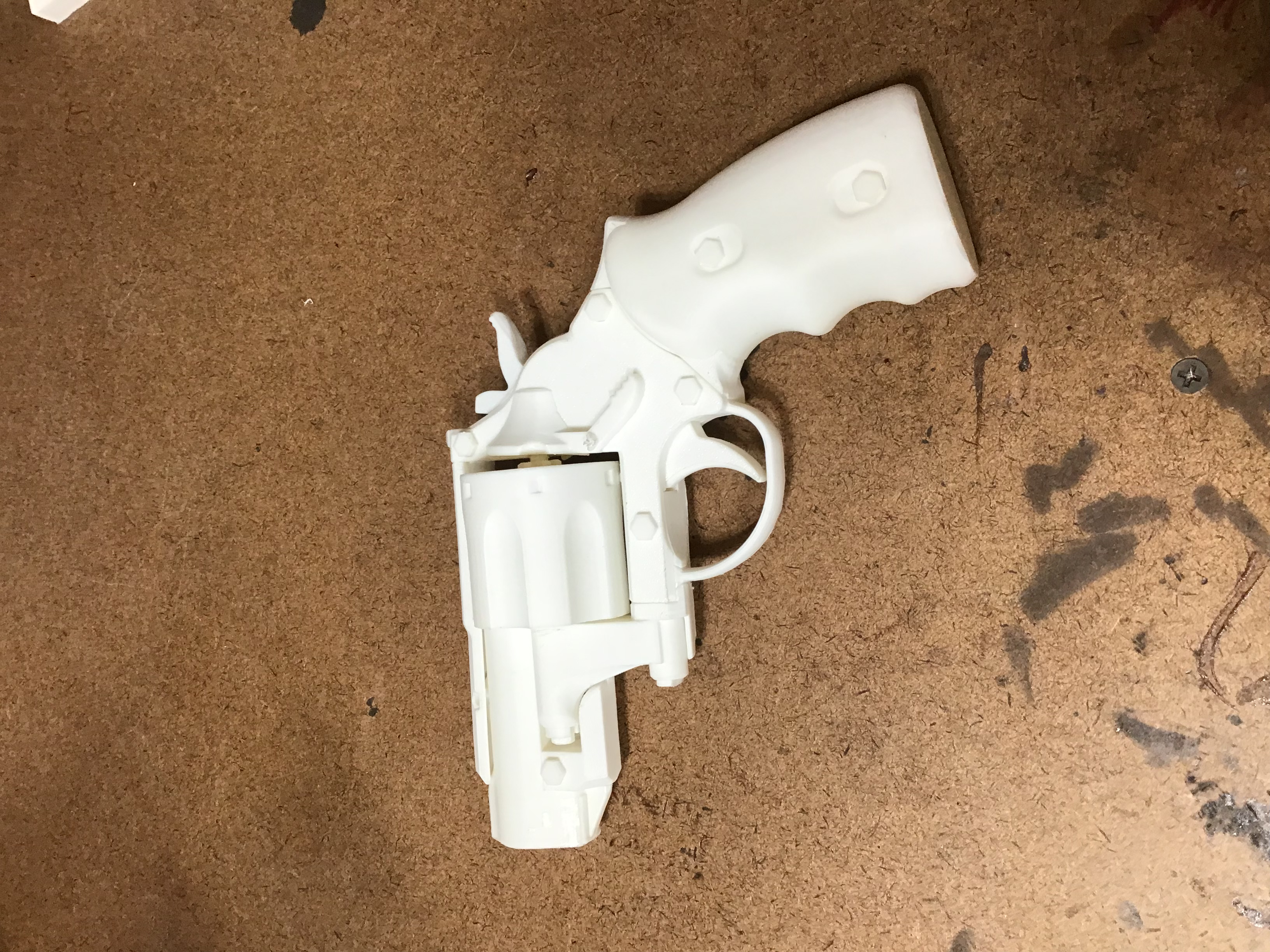 Extra stubby barrel for DeSteiner Revolver II