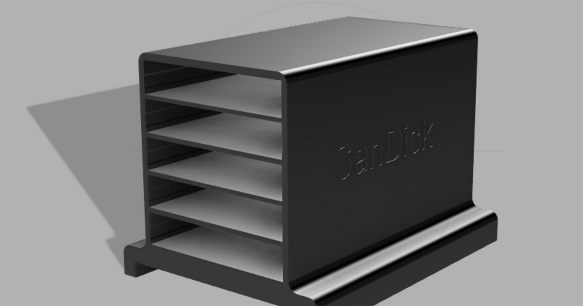 Sandisk SSD Hub by Austen | Download free STL model | Printables.com