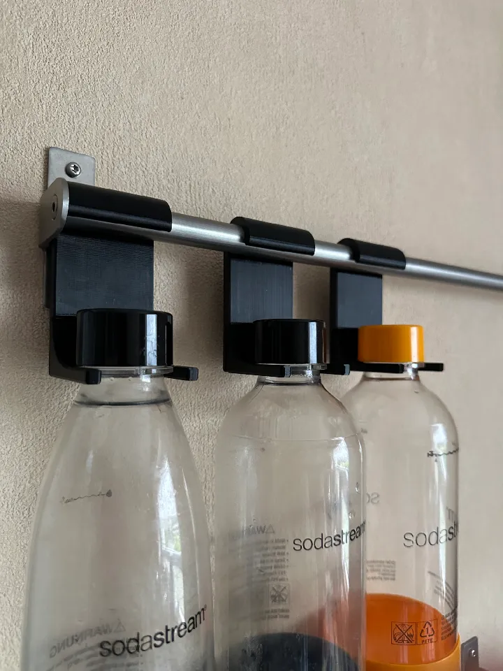 Sodastream Flaschen Halter Ikea Grundtal by Robin3D