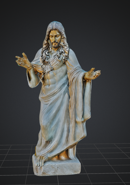 jezus sculpture