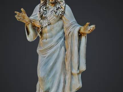 jezus sculpture
