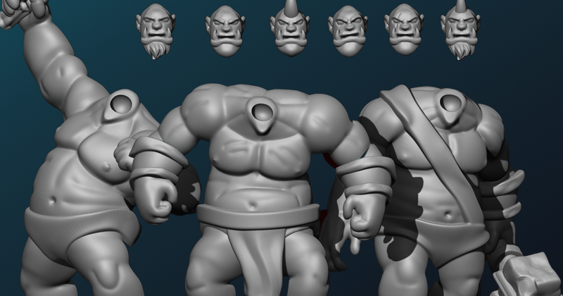 Ogres by Nyverdale Tabletop | Download free STL model | Printables.com