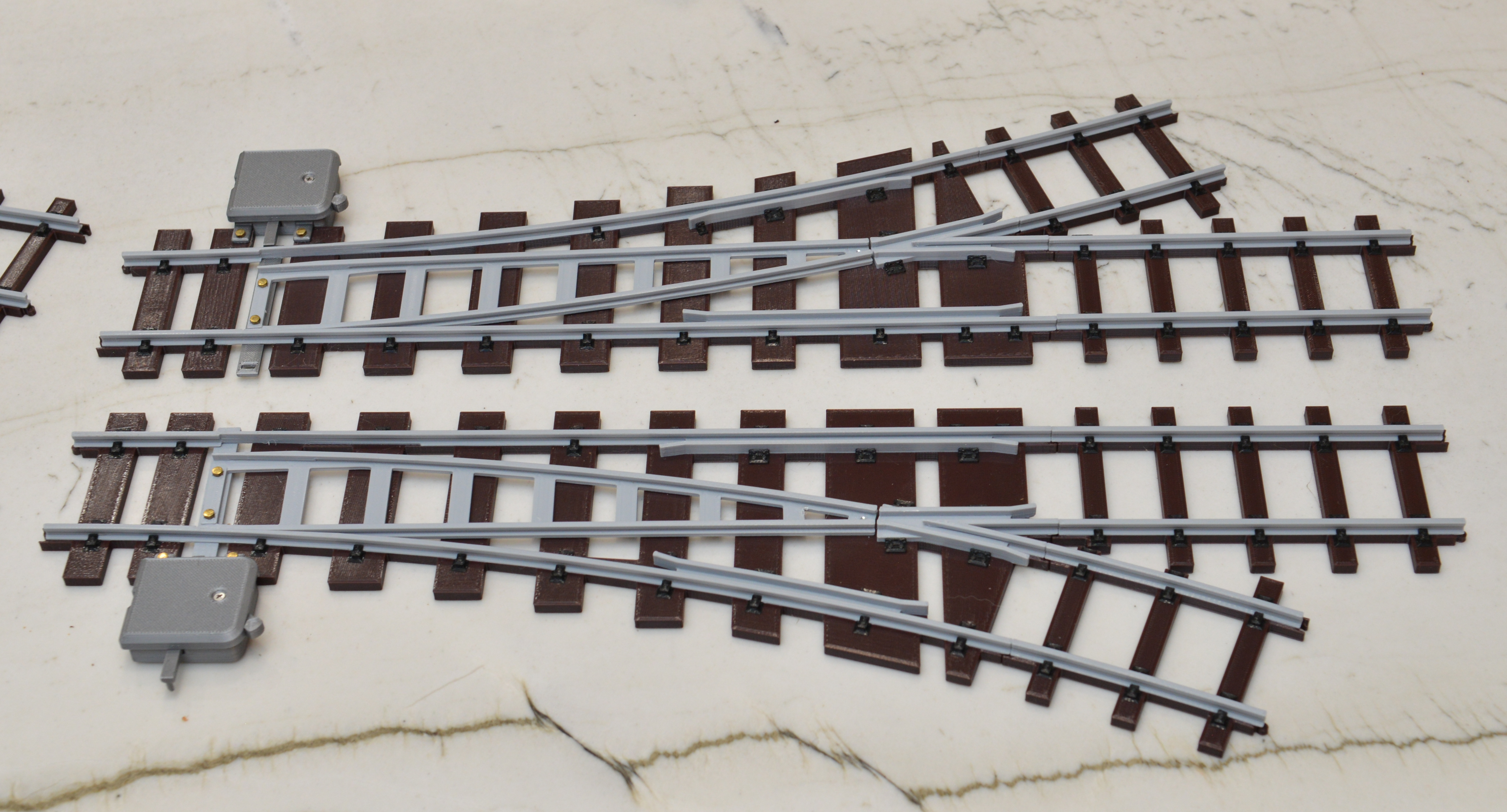 Gauge 1 Model Railroad Radius 1200mm Switches